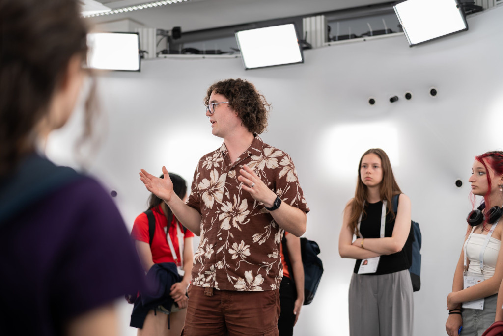 Inside the Visual Computing Incubator capture stage